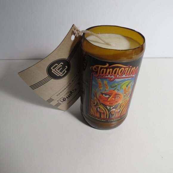 chicago candle factory - Made from recycled Bottle Soy Candle #80 - Picture 1 of 4